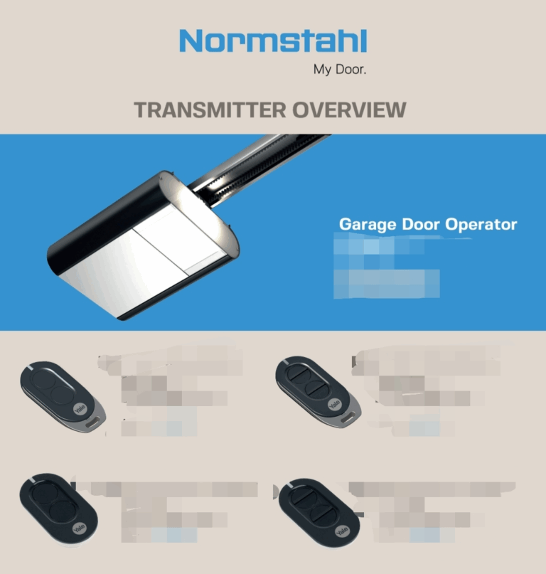 Transmitter overwiew - English